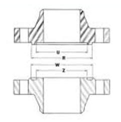 ASME B16.5 Male & Female Flanges Dimensions