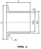 ASME B16.9 Buttweld Hastelloy C22 Pipe Fitting Dimensions