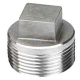 Square Plug Threaded Pipe Fittings